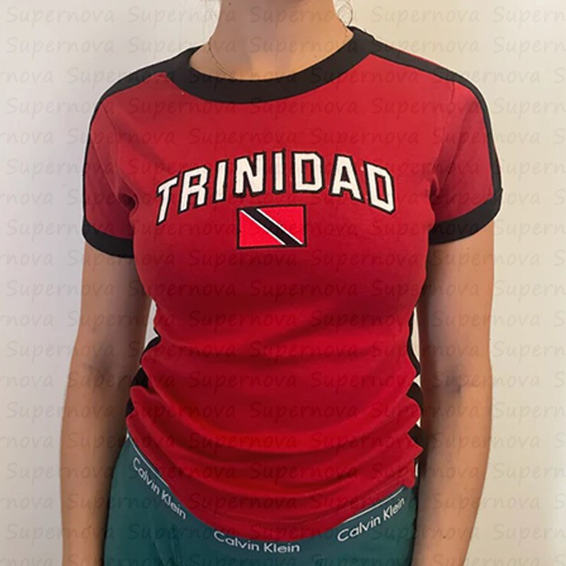 Women's Summer Sexy Retro Aesthetic Slim T-shirt Blouses